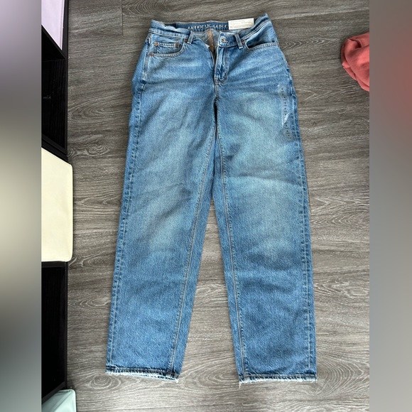 Blue medium wash American eagle jeans - Picture 1 of 4